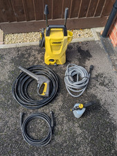 Karcher K2 Compact pressure washer plus long hoses and foam cannon