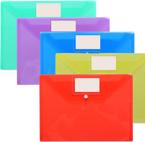 Plastic wallets folders 10 - a4,