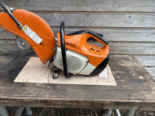 Stihl ts420 concrete saw - |, top