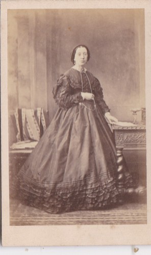 Cdv photo smart lady - photo, -smart