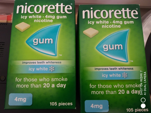 Nicorette icy white - icy, gum