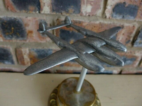 Vintage aluminium plane - vintage,