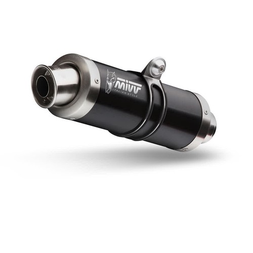 Black slip muffler mivv - muffler, gp