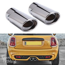 2Pcs Chrome Exhaust Pipe Tip