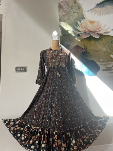 Indian women black cotton - women,