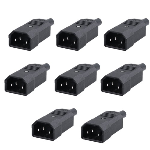 8pack 3pin iec male - male, kettle