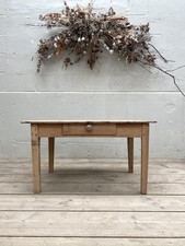 Antique Pine Farmhouse Coffee Table 