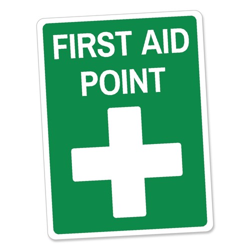First aid point sign - sign,