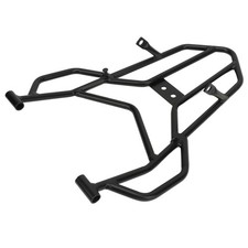 Black Motorcycle Luggage Rack