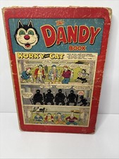 The Dandy Book 1957 Annual Vintage Unclipped No Spine Readers Copy