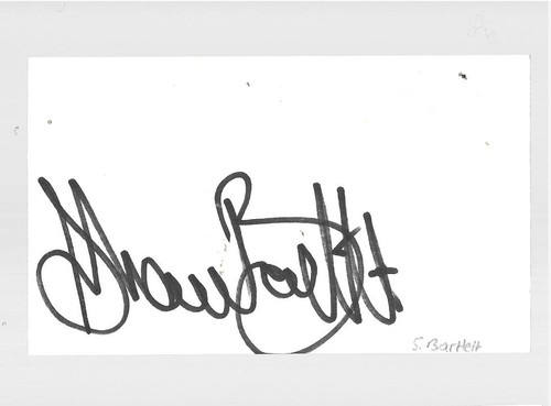 Rare hand signed autograph - rare,
