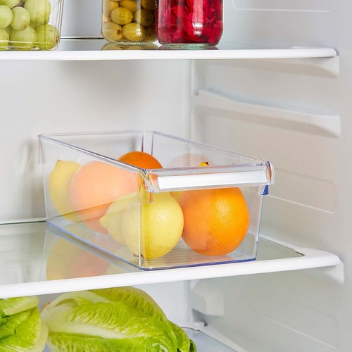 Clear fridge storage organizer - storage,