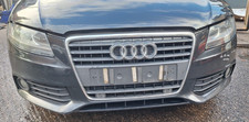 AUDI A4 B8 FRONT BUMPER IN BLACK PAINT CODE LZ9Y  FIT  2008-20012