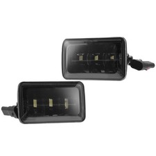 Auto For LED Fog Lights DC 12V Front Rectangle Bumper Driving Lamp Assembly IP65