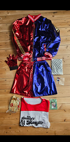 Girls harley quinn fancy dress - harley,