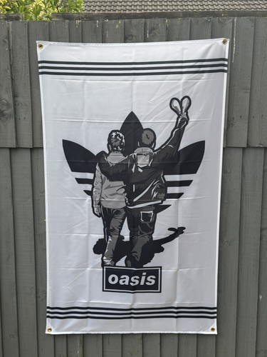 Oasis original flag - oasis, and