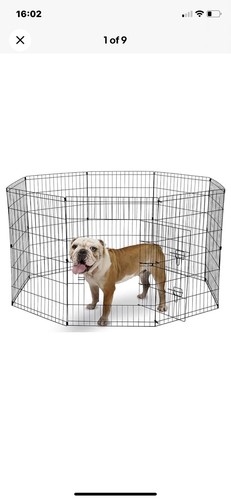 Doggy style panel playpen - 8,