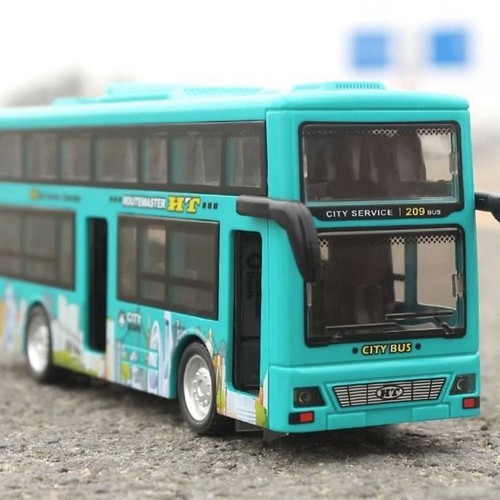 Double decker bus alloy - bus, model