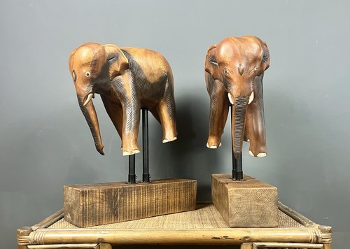 Pair large antique early 20th - large,