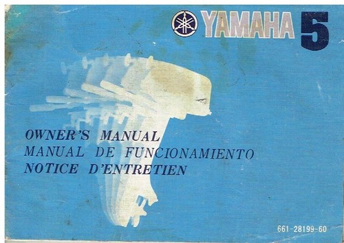 Yamaha outboard motor - 5, hp