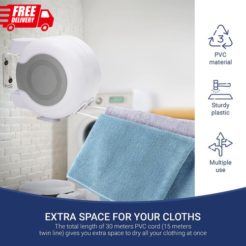 15m 30m retractable clothes - 15m/30m,