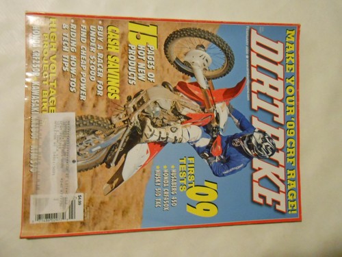 February 2009 dirt - dirt, bike