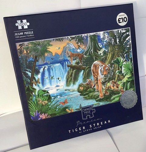 Tiger streak 1000 piece - streak, jigsaw