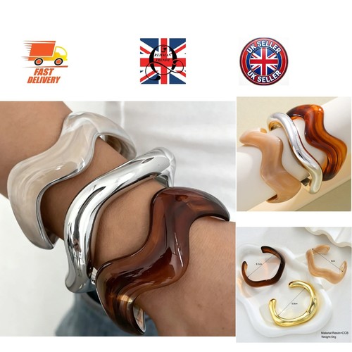 Wavy bracelet set 3pcs - set,