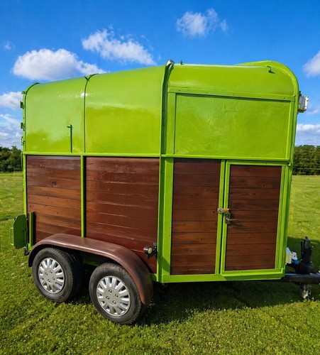 Vintage converted horse box - converted,
