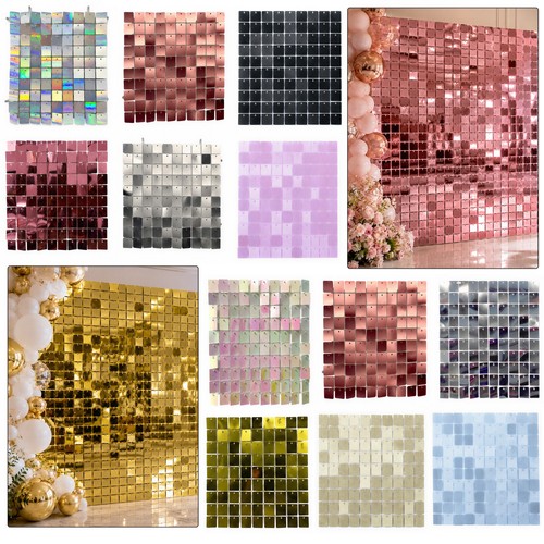 Shimmer sequin backdrop wall - sequin,