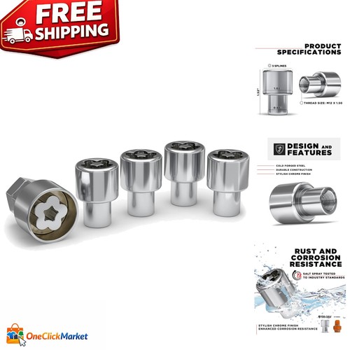 Piece m12x1 wheel lock - lock, set