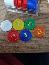 Poker Chip Set Toy Casino Game