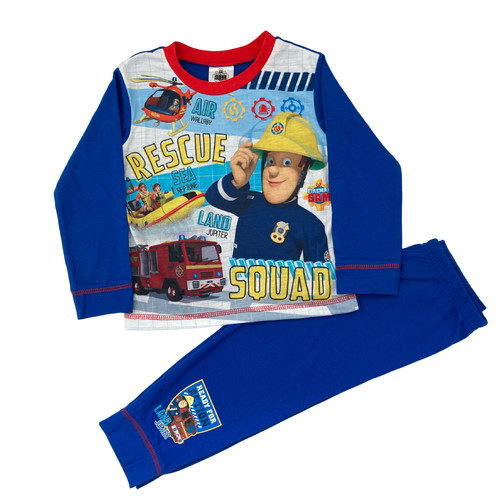 Boys pyjamas fireman sam pjs - sam,