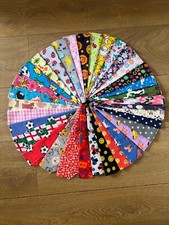 HANDMADE POLYCOTTON SLIDE ON DOG BANDANAS