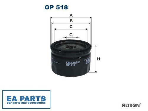 Oil filter for renault - filter,