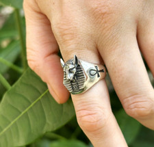 Anubis Ring 925 Sterling