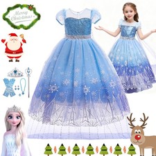 Girls Kids Frozen Elsa Fancy