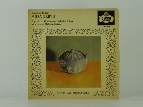 Benjamin britten missa brevis - missa,