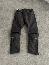 RST Contour Plus Men’s Motorcycle Textile Pants Size Medium, Black , 32” Waist