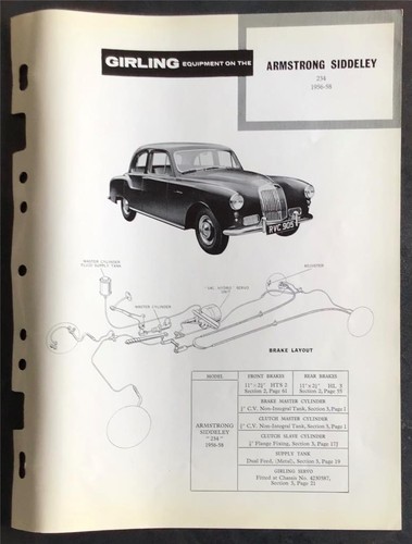 Armstrong siddeley 234 - siddeley, car