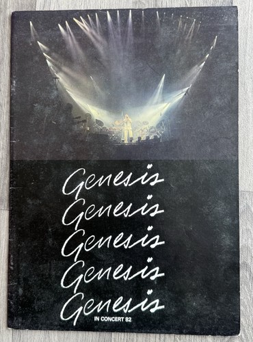 Genesis 1982 official tour - genesis,