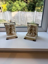 Pair Of Vintage Ceramic Cream