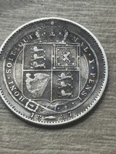 Victoria, Shilling, 1887