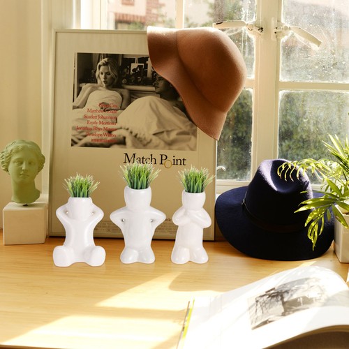 4pcs lovely mini planter - mini,