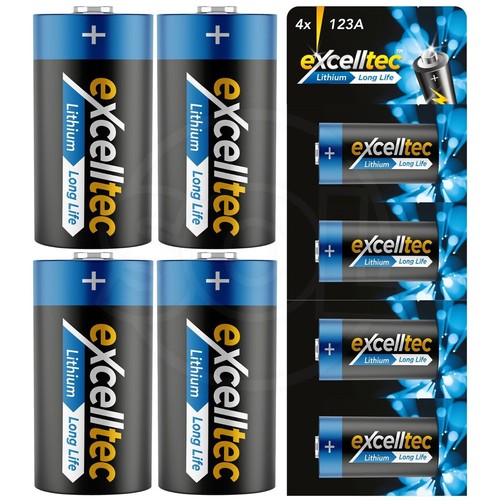 Pack cr123a 3v lithium - pack,
