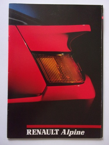 Renault alpine turbo - v6,