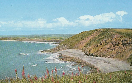 Cornwall widemouth bay from - cornwall.,