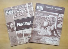 NEWCASTLE UNITED v UJPESTI DOZSA Fairs Cup Final 1969 Kepes Sport Reviews x 2 