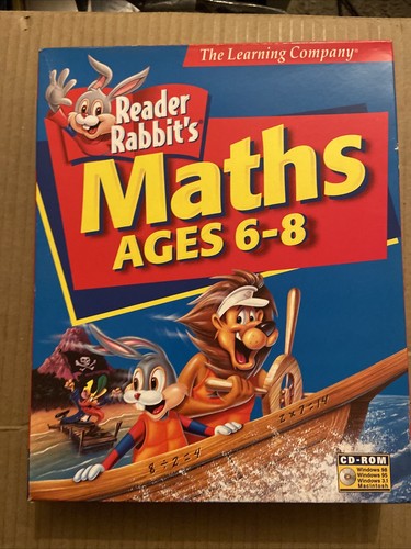 Reader rabbit maths ages 6 - maths, 6-8