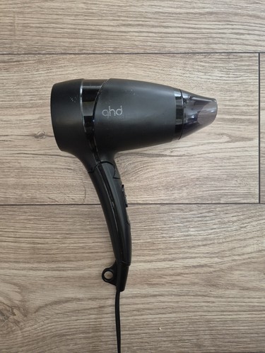 Ghd black travel hair dryer - black,